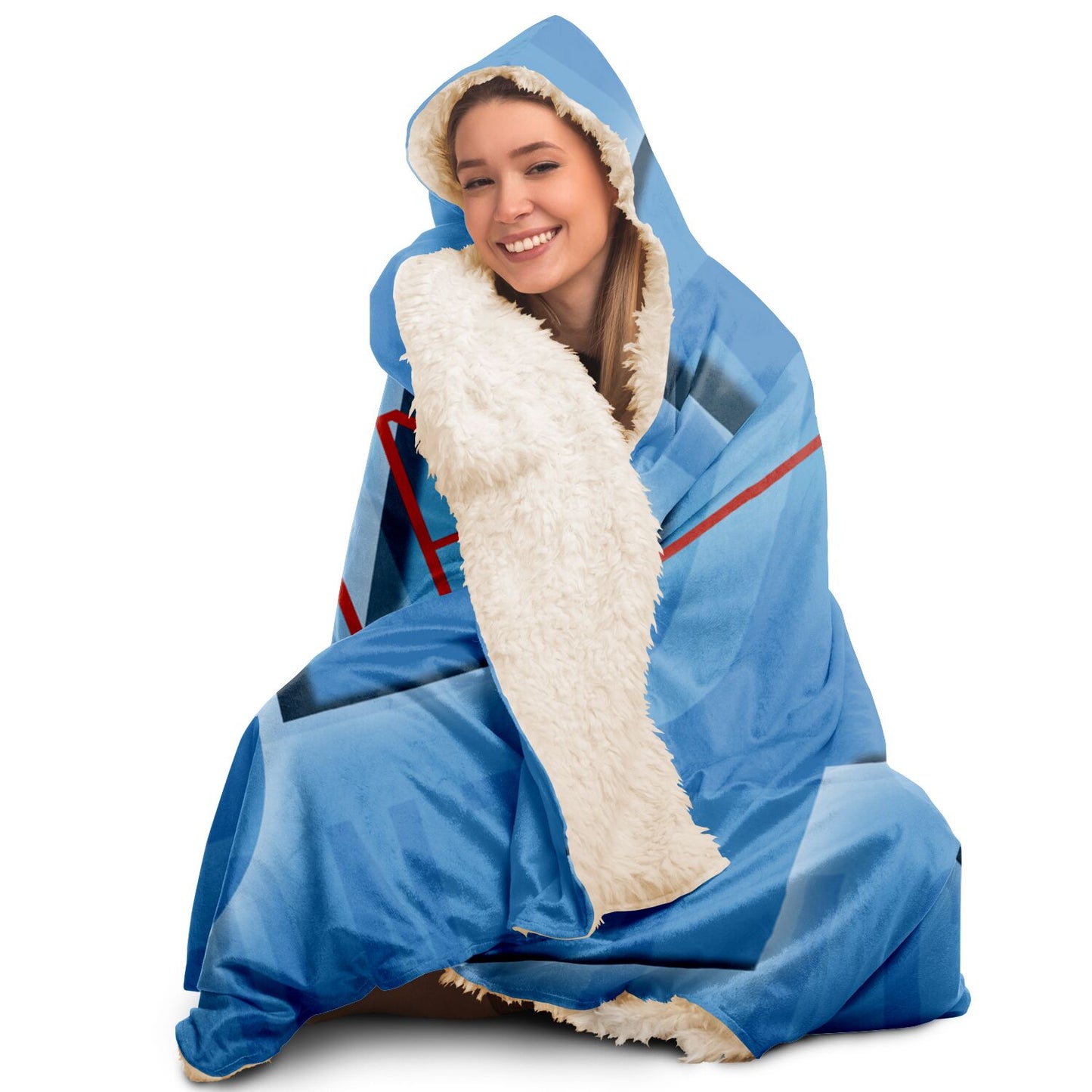 404 Hooded Blanket - AOP