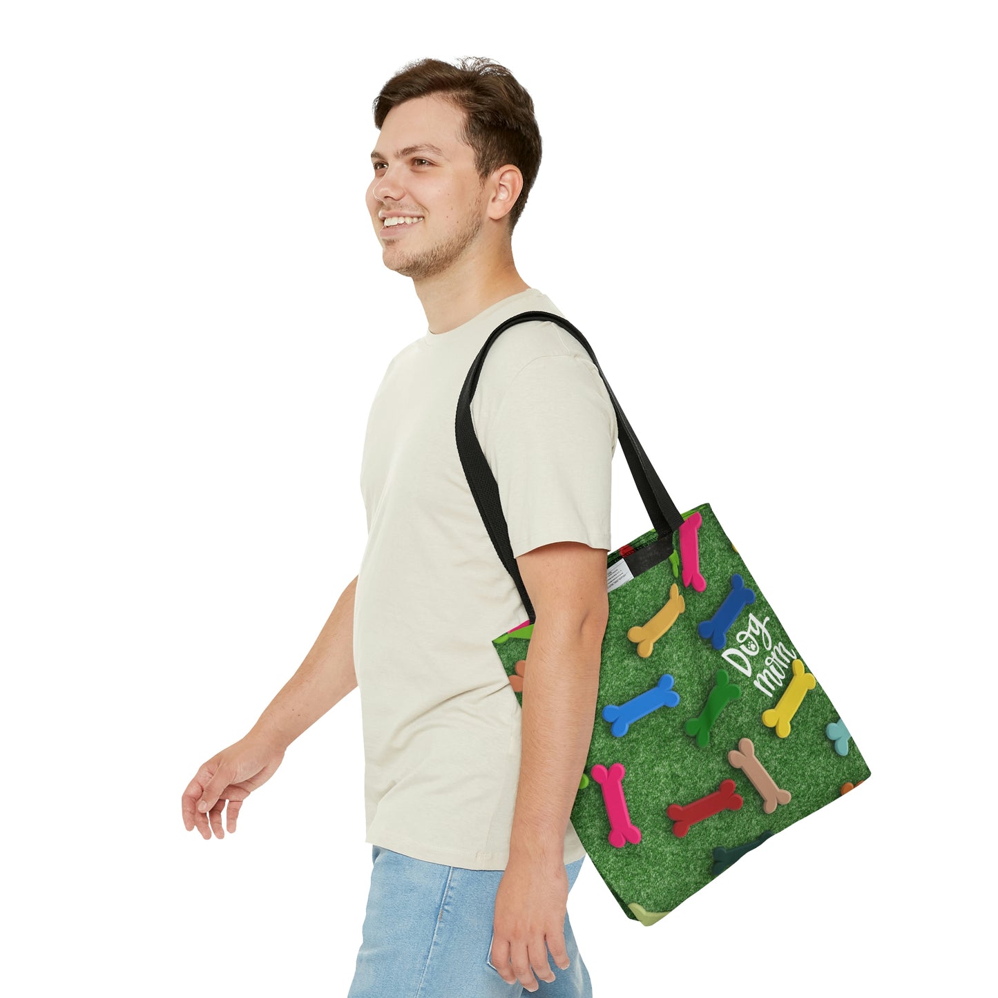 Grassy Bone Tote Bag (AOP)