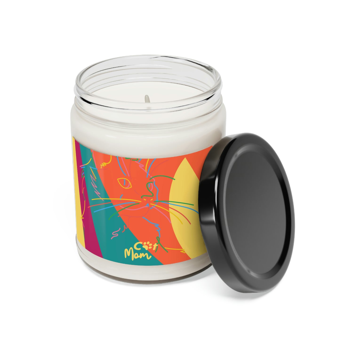 Here Kitty Scented Soy Candle, 9oz