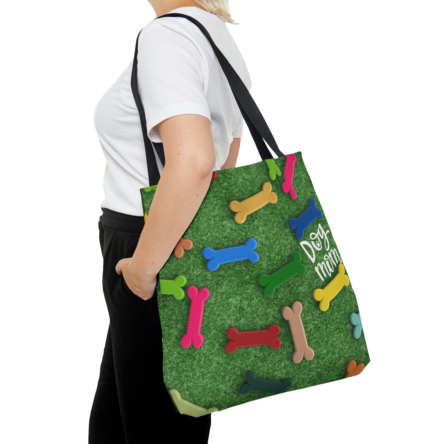 Grassy Bone Tote Bag (AOP)